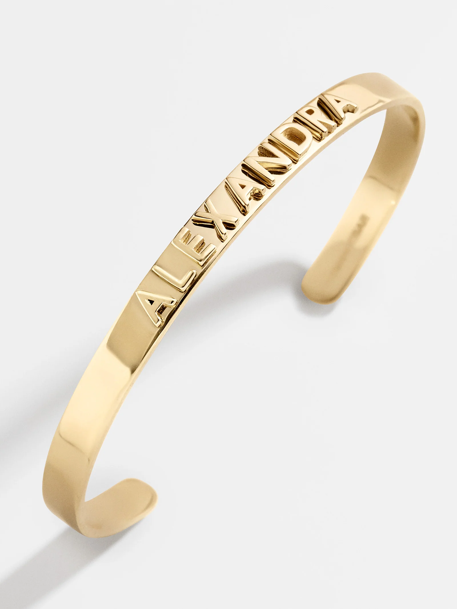 14K Gold Custom Cuff Bracelet - Image 3