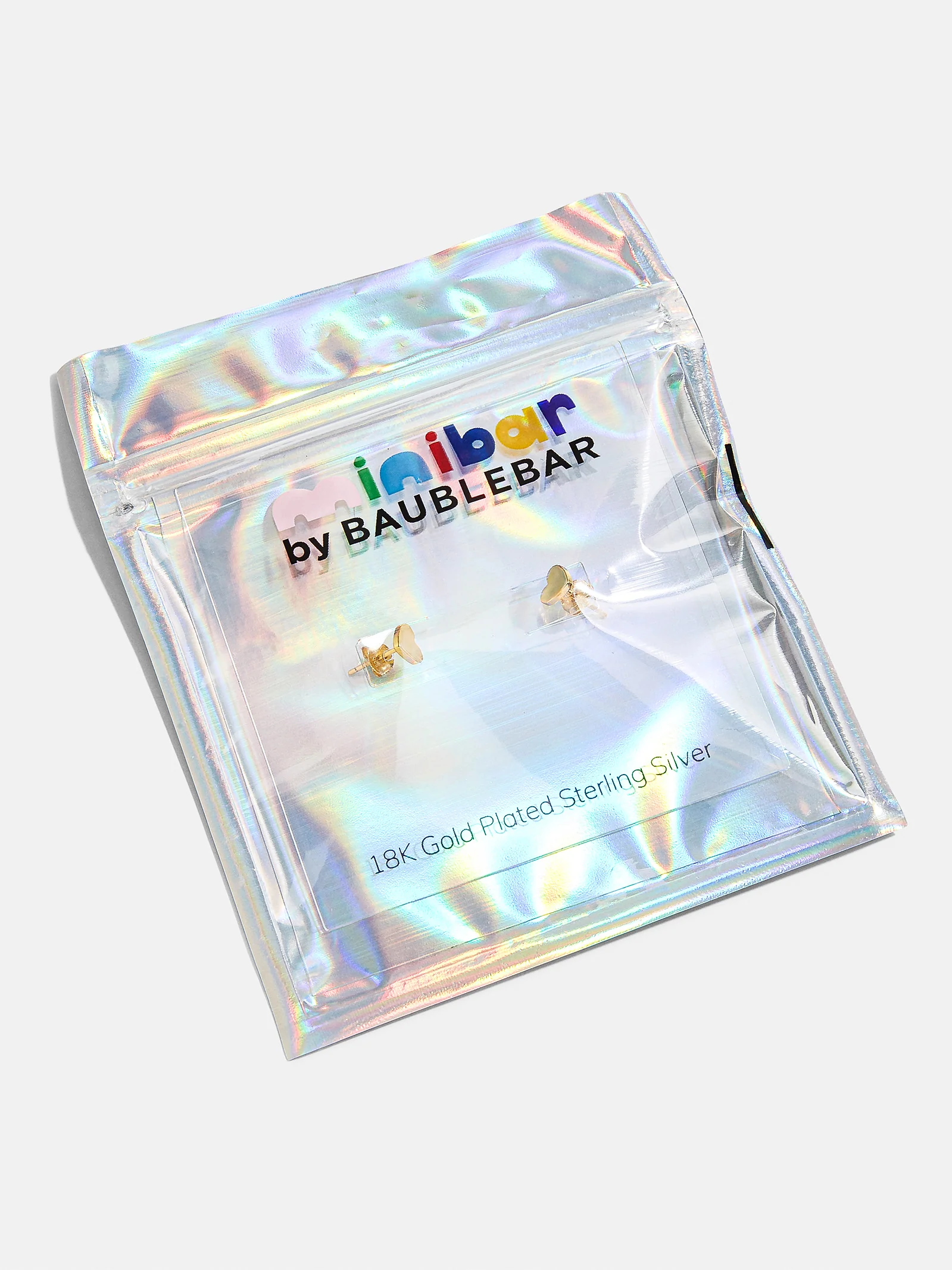 Whole Lotta Heart 18K Gold Kids' Earrings - Heart - Image 4