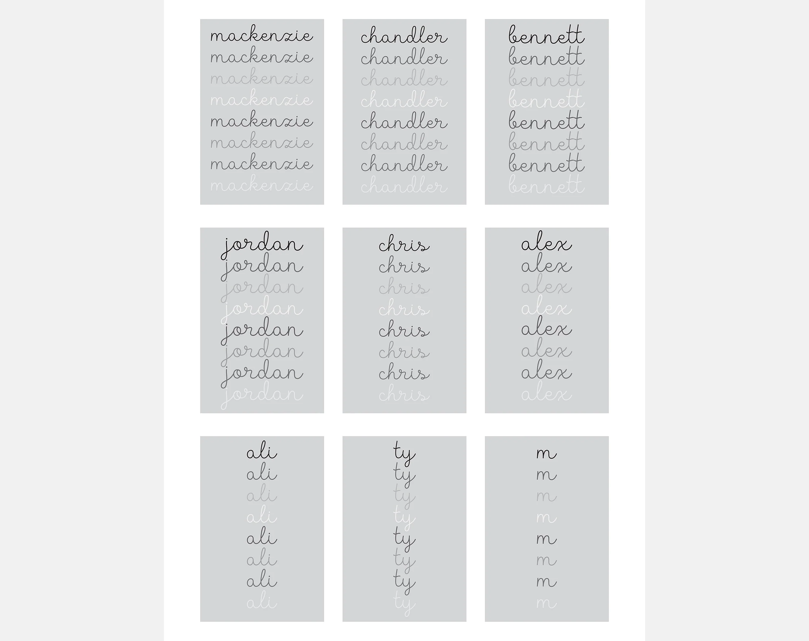 Script Ombre Name Custom Blanket - Beige/Multi - Image 8