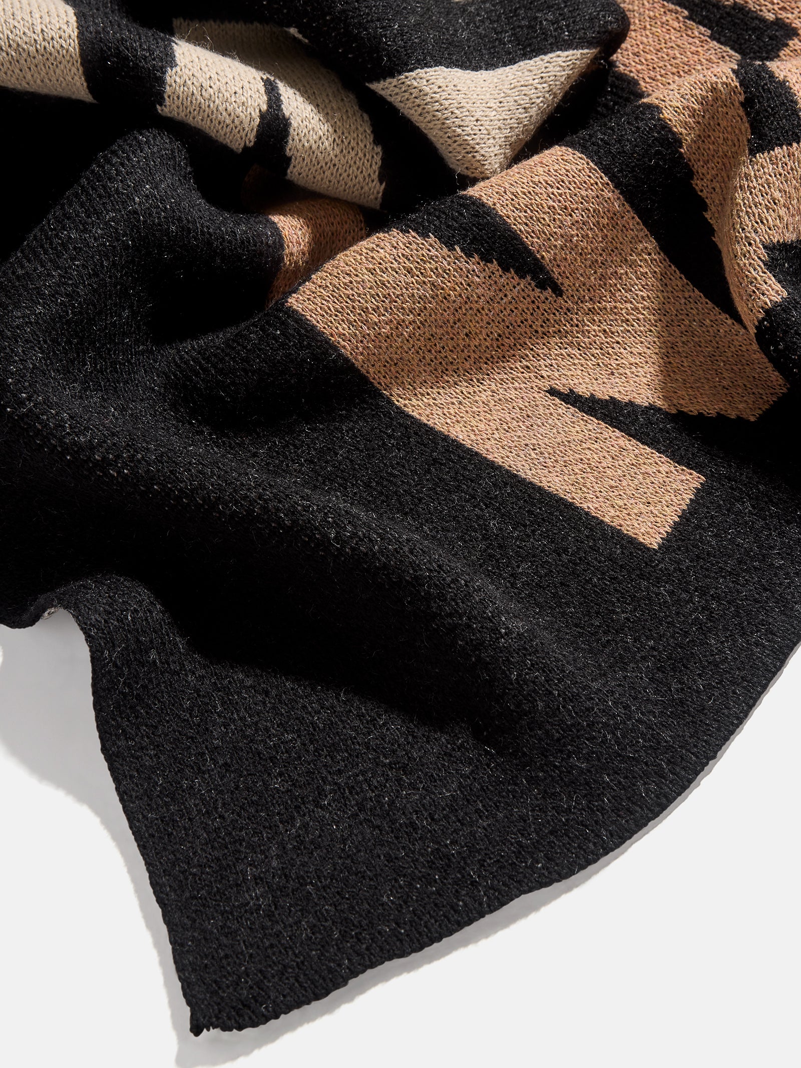 Ombre Name Custom Blanket - Black - Image 4