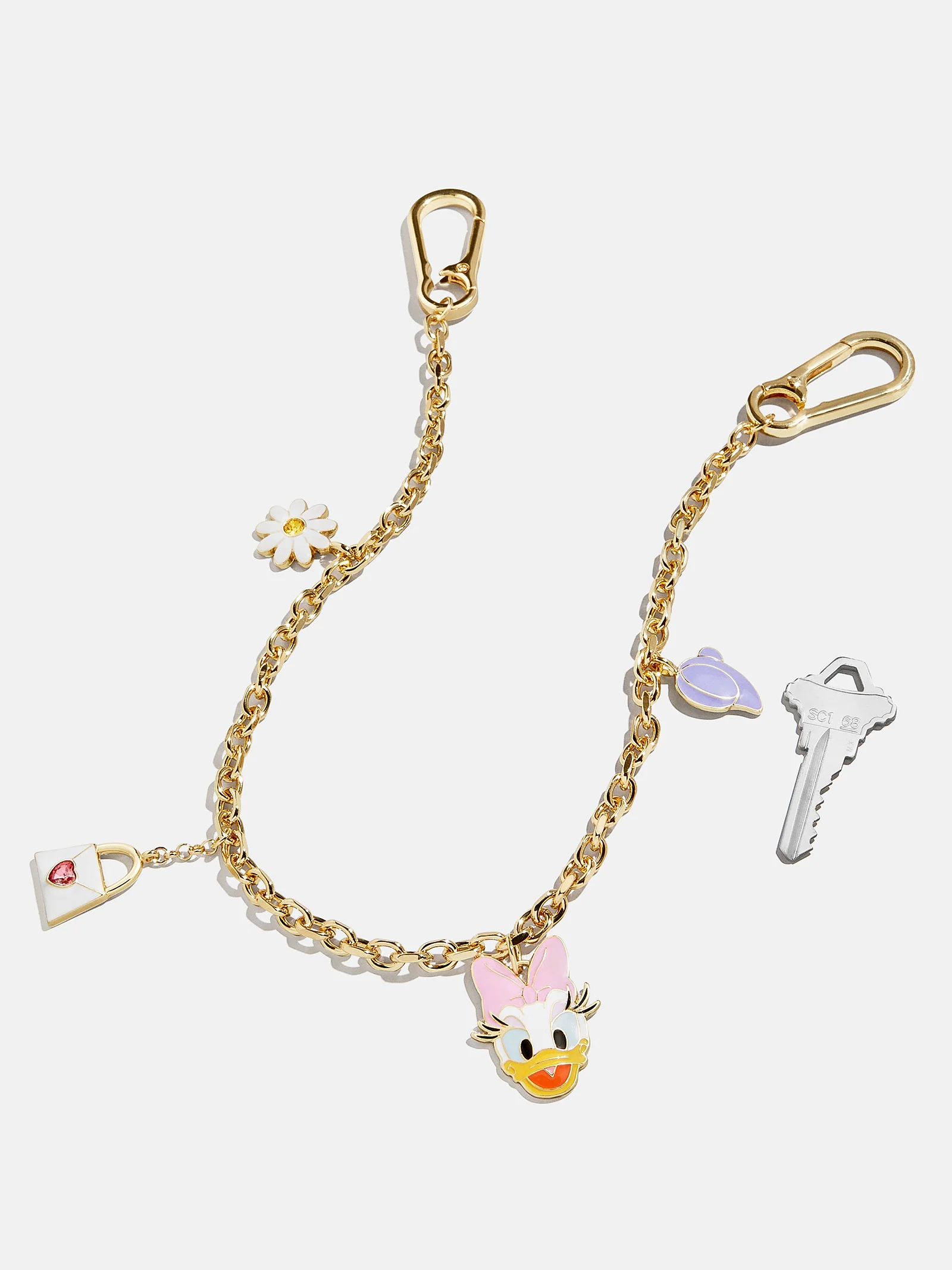 Disney Daisy Duck Motif Bag Charm - Daisy Duck - Image 4