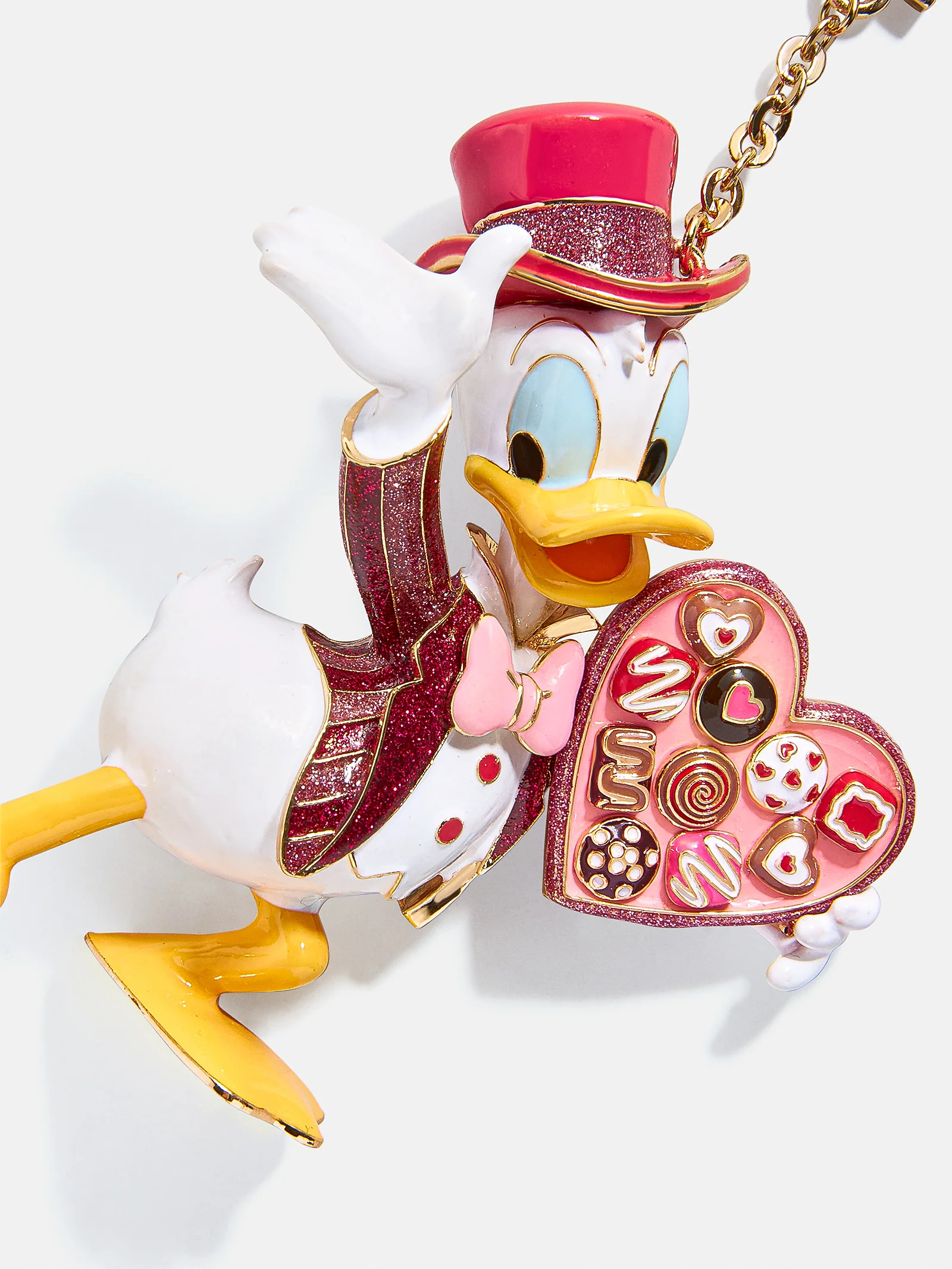 Disney Valentine's Day Bag Charm - Donald Duck - Image 3