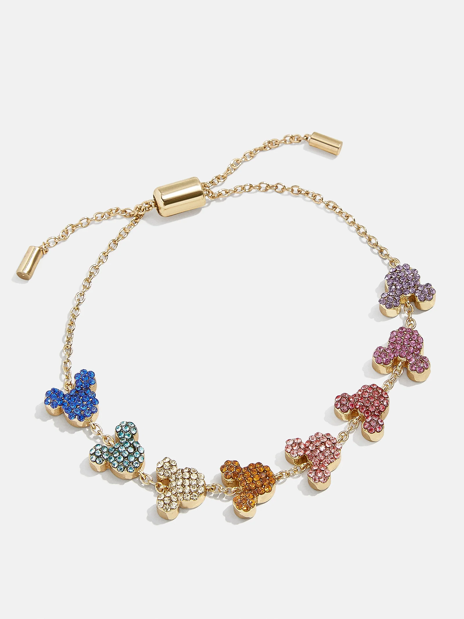 Mickey Mouse Disney Pavé Pull-Tie Bracelet - Image 3