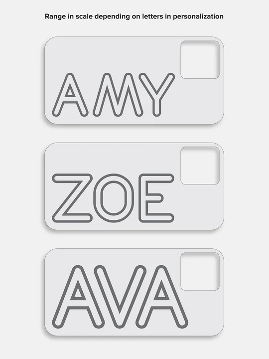 Fine Line Custom iPhone Case - Red/Red - Image 6