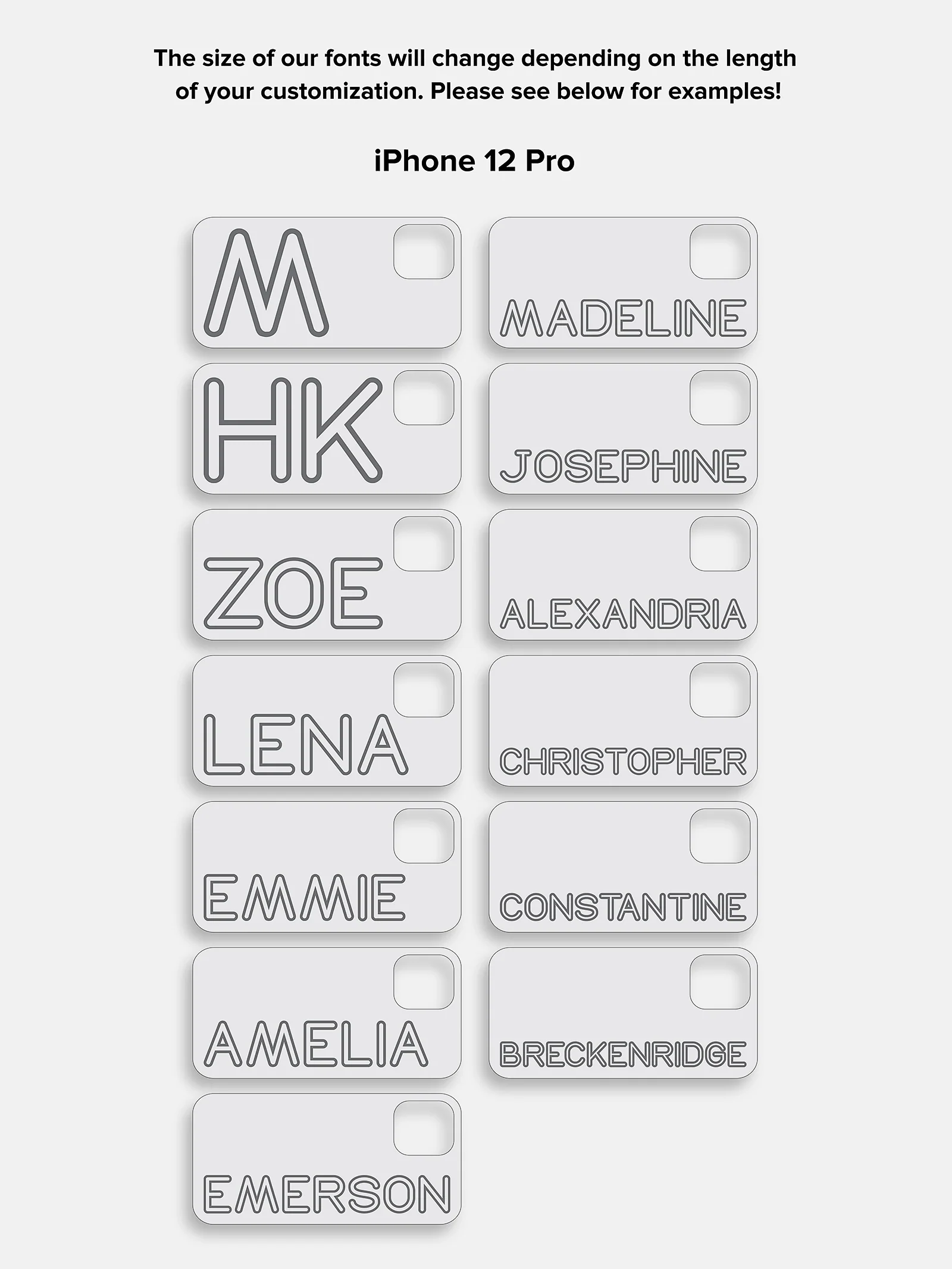 Fine Line Custom iPhone Case - Orange/Orange - Image 12
