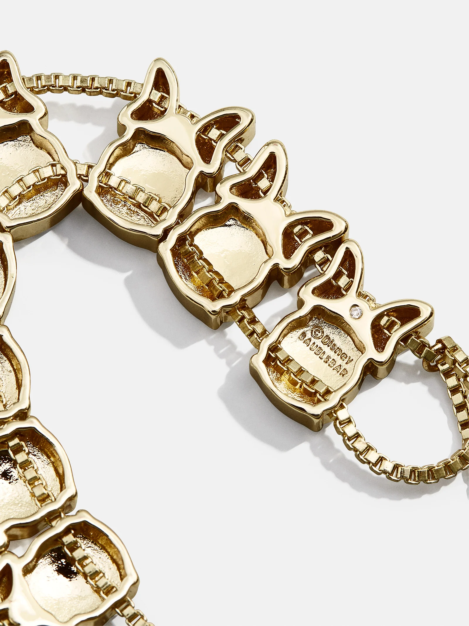 Disney Icon Slider Bracelet - Gold/Pavé - Image 18