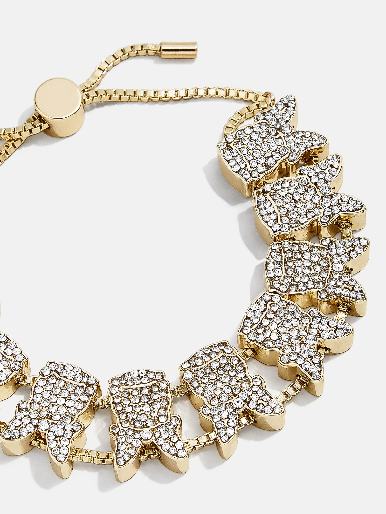 Disney Icon Slider Bracelet - Gold/Pavé - Image 9