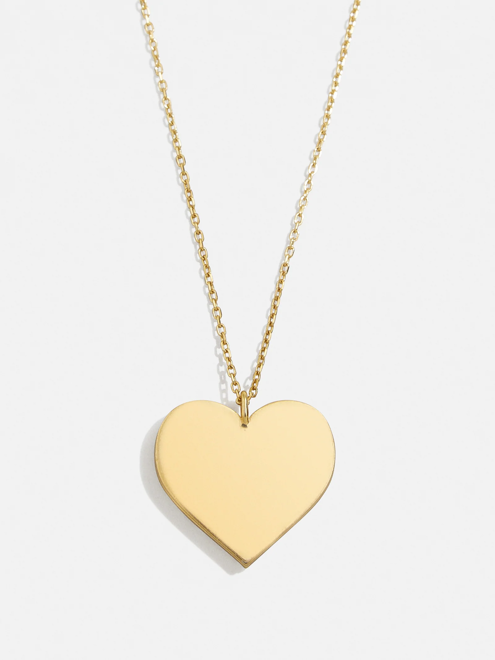 14K Gold Custom Heart Necklace - Image 7