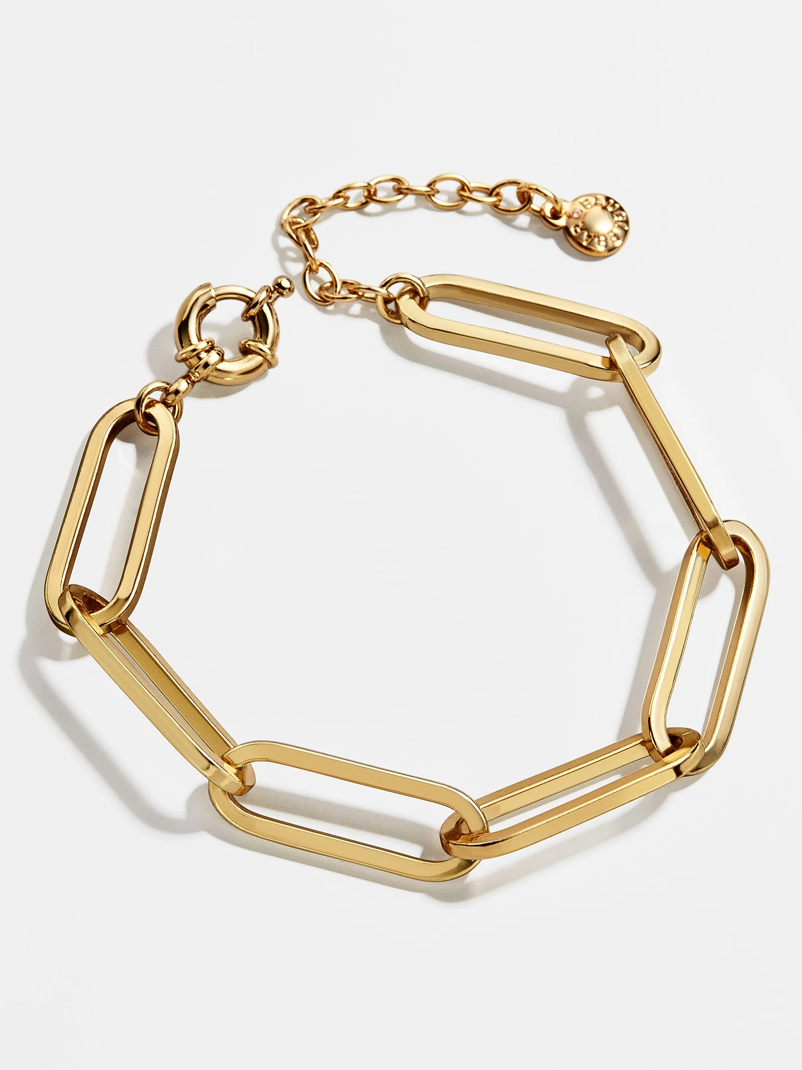Hera Bracelet - Large Gold Plated Brass - Image 3