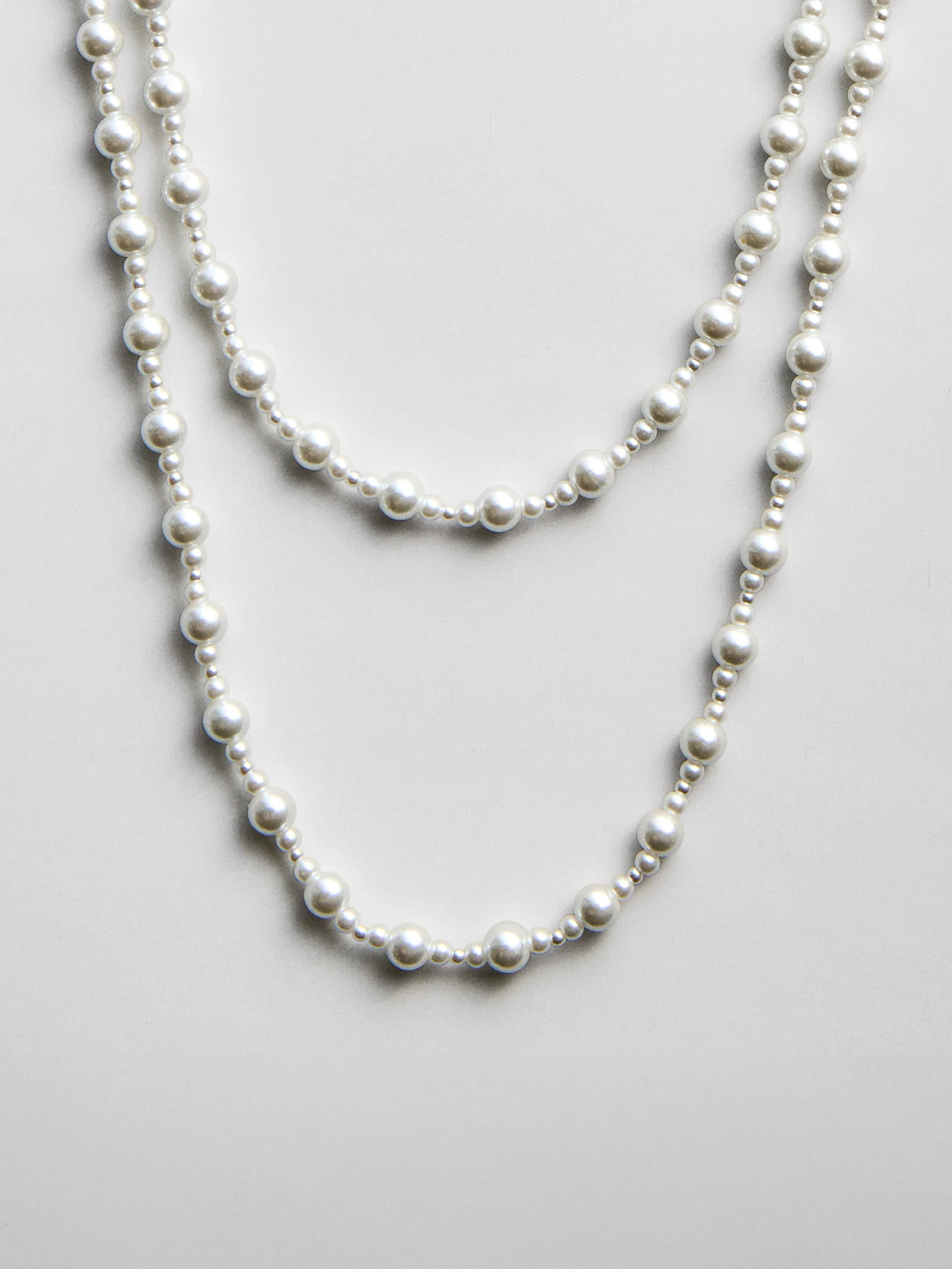 Charlotte Necklace - Pearl - Image 3