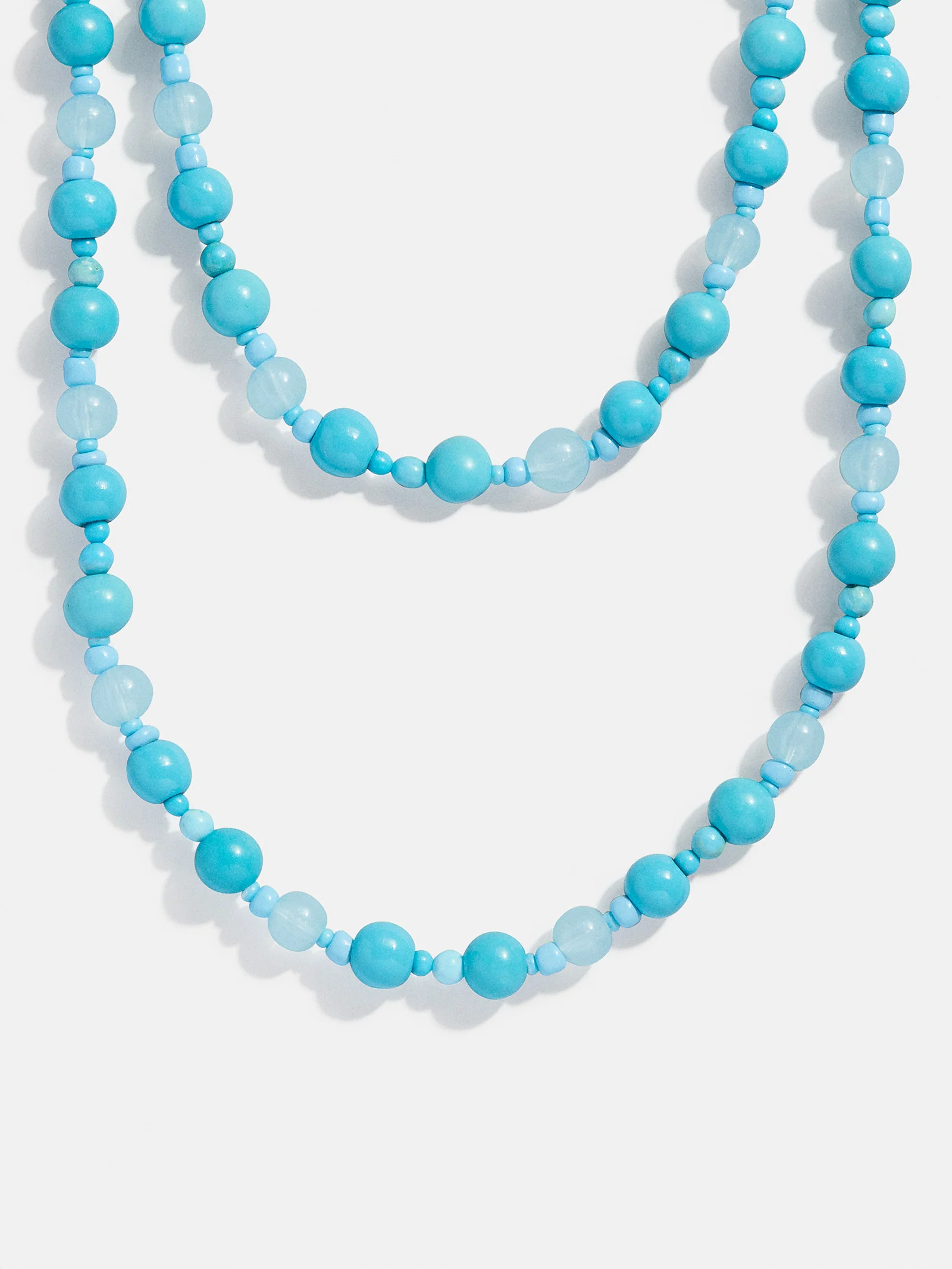 Charlotte Semi-Precious Necklace - Turquoise - Image 3