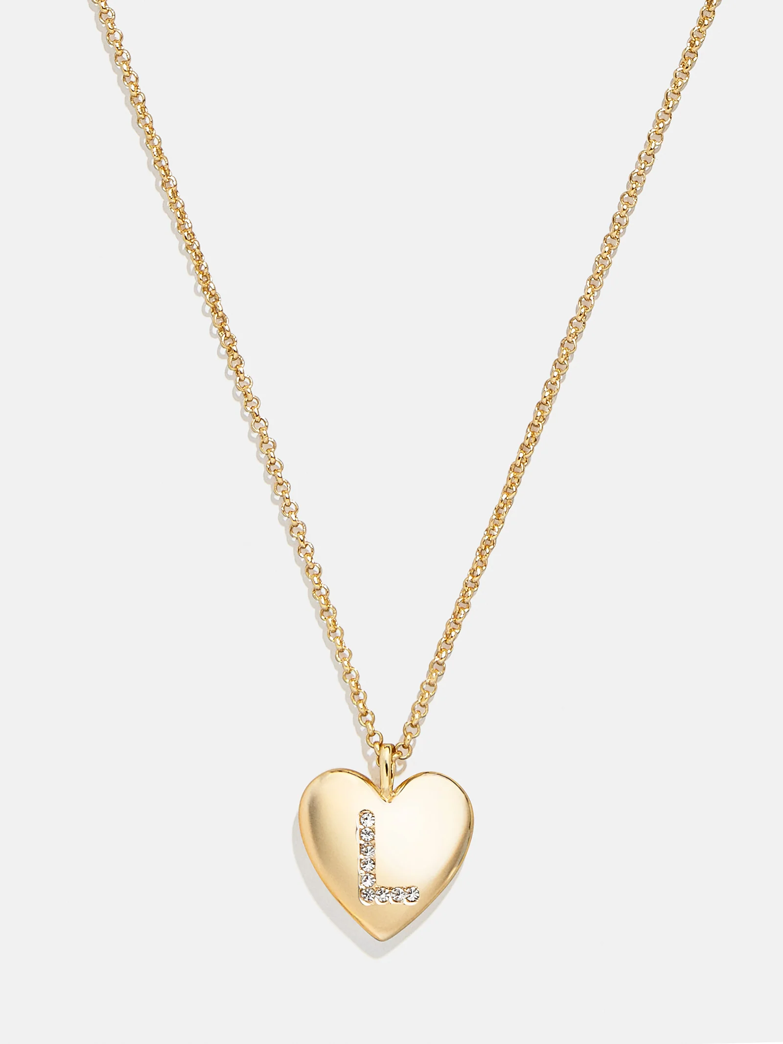 Little Love Kids' Initial Heart Necklace - Gold - Image 15