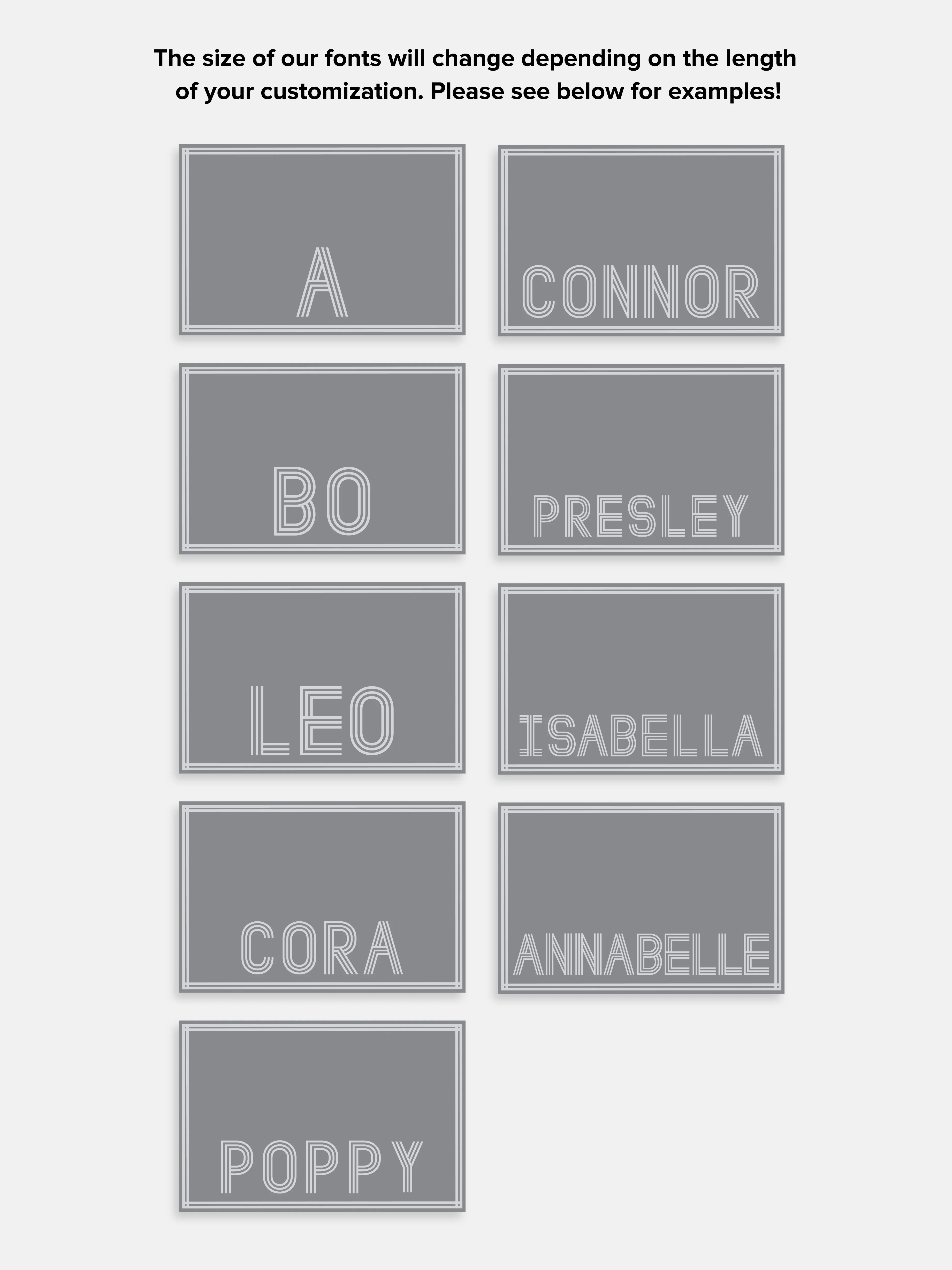 Your Name In Stripes Custom Blanket - Light Blue / Dark Blue - Image 6