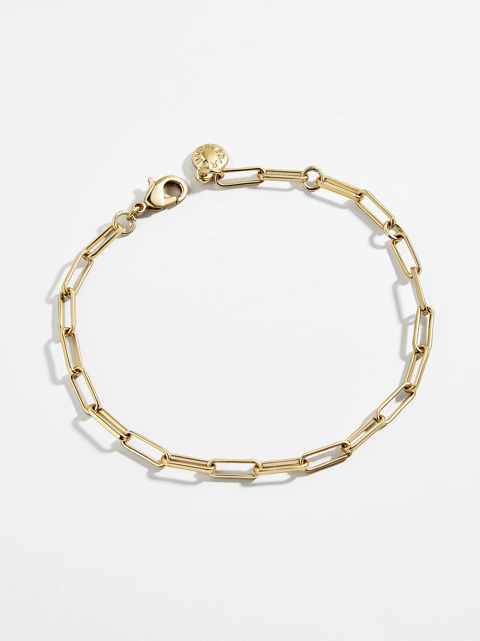 Small Hera Bracelet - Small Gold Plated Brass - Image 3