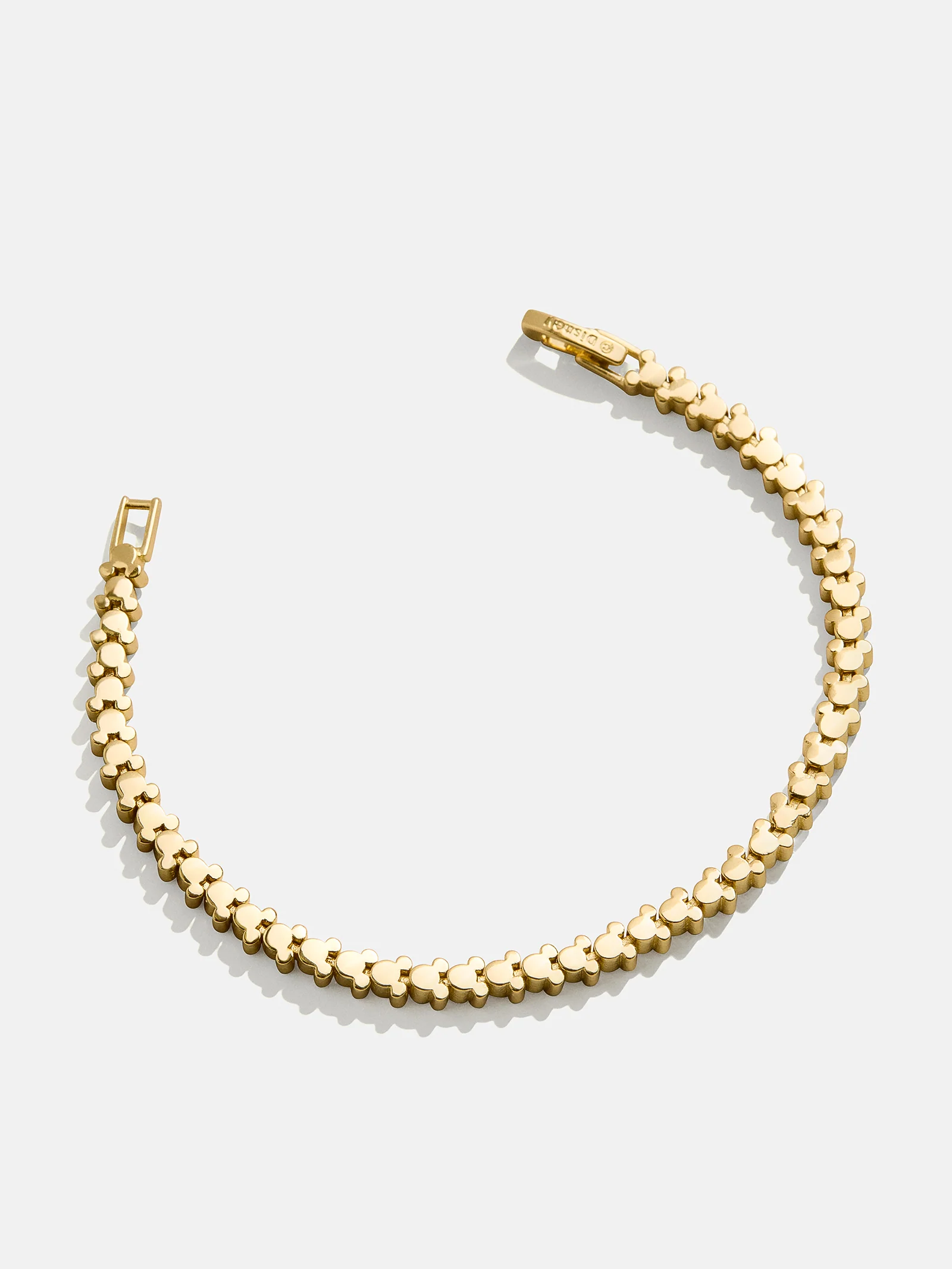 Mickey Mouse Disney Repeating Tennis Bracelet - Gold - Image 3
