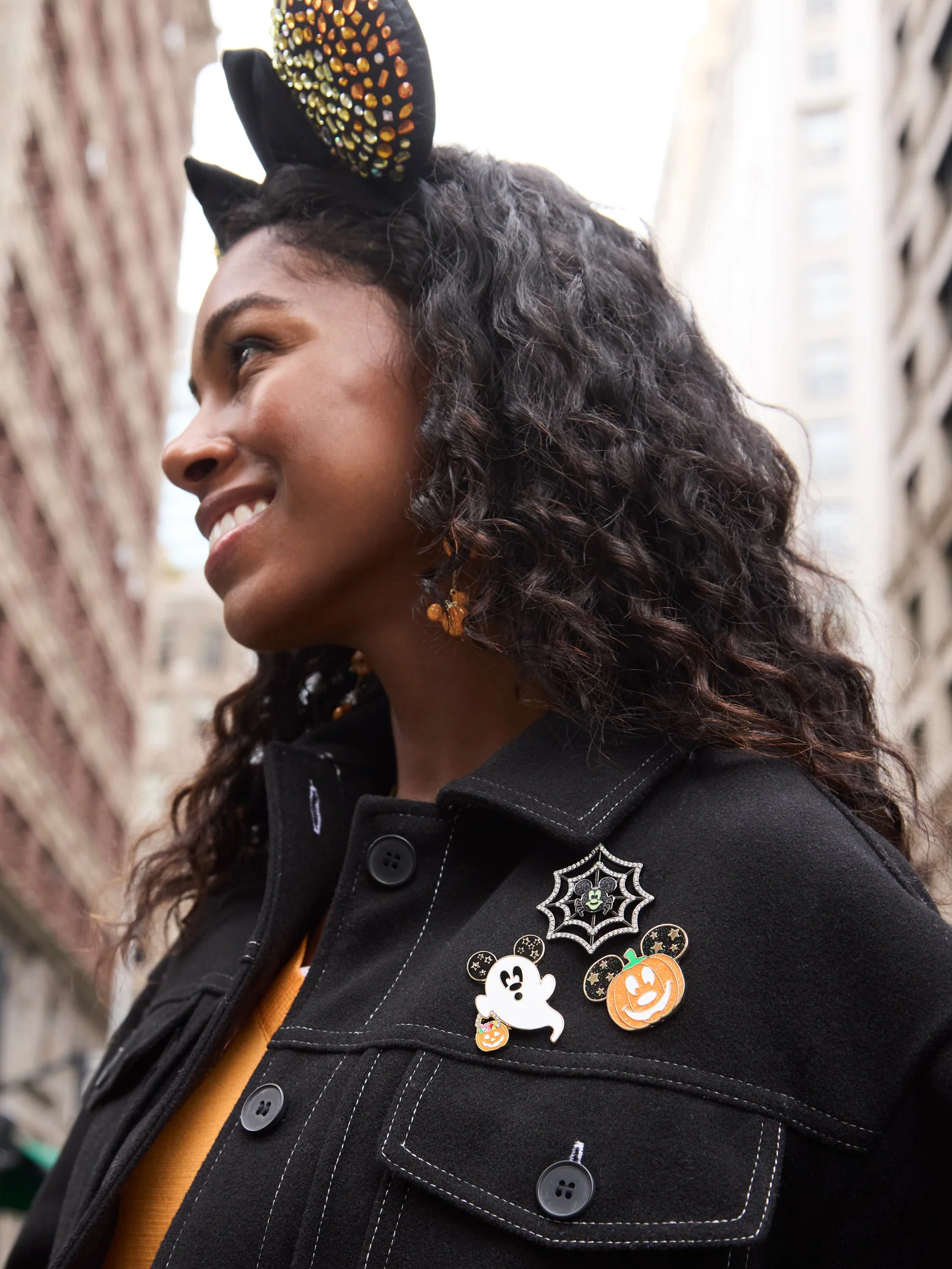 Mickey Mouse Disney Spiderweb Pin - Disney Spiderweb Pin - Image 3