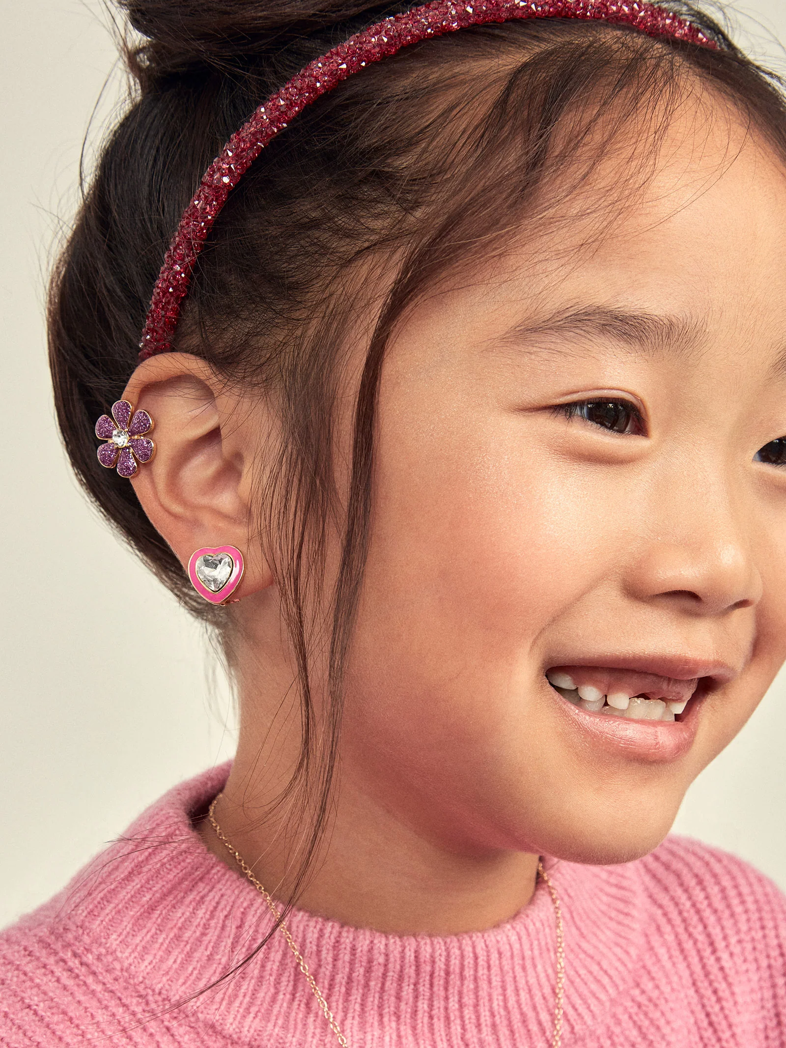 Sweetheart Kids' Earring Set - Heart - Image 5