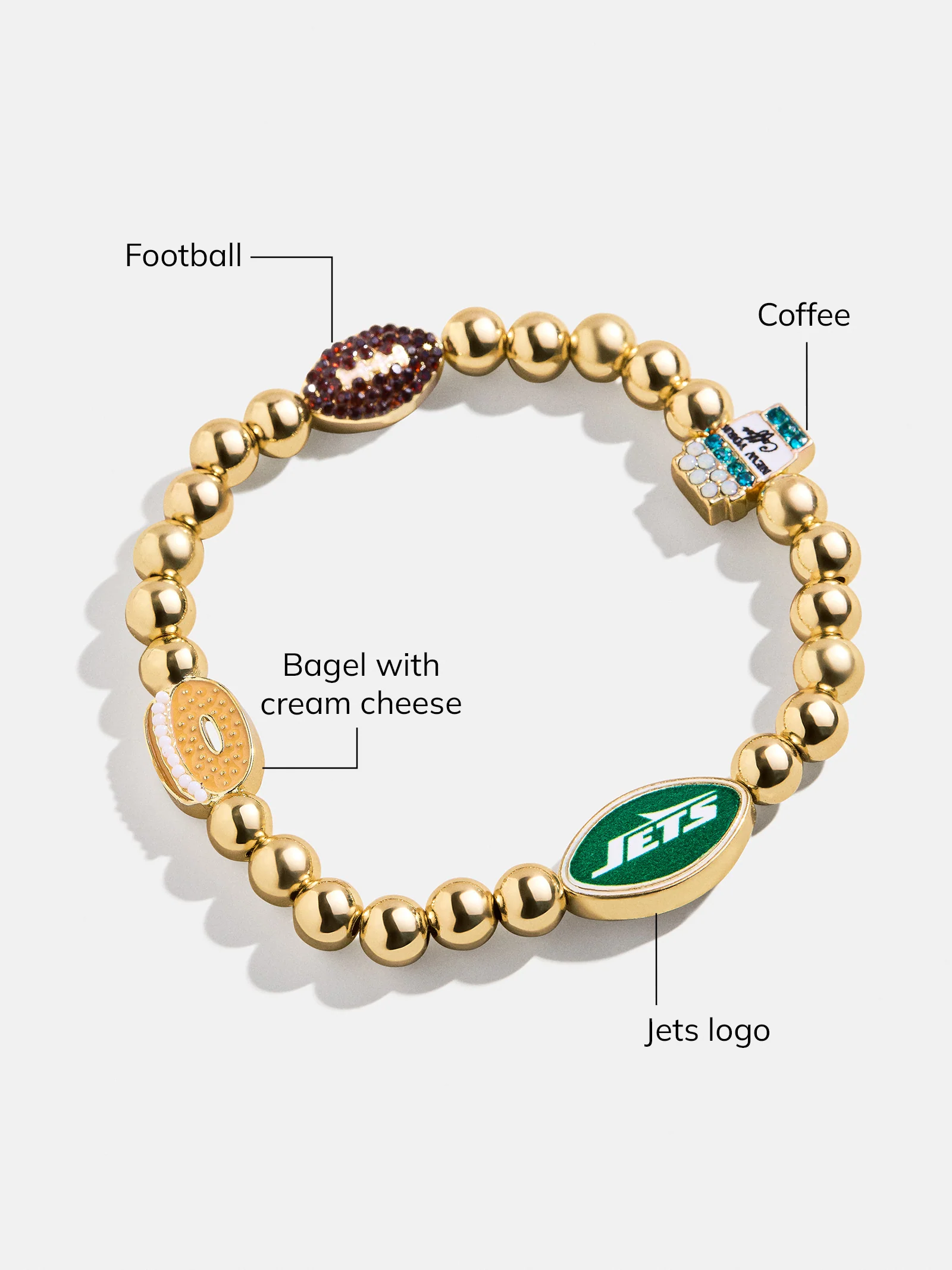 NFL Pisa Charm Bracelet - New York Jets - Image 3