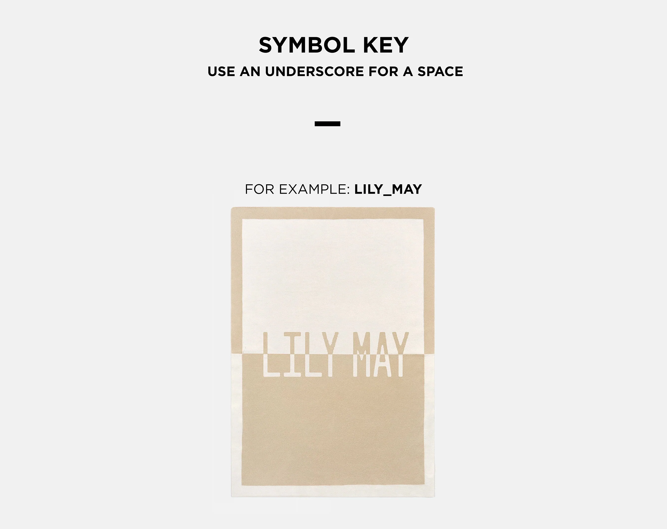 Ombre Name Custom Blanket - Beige/Multi - Image 7