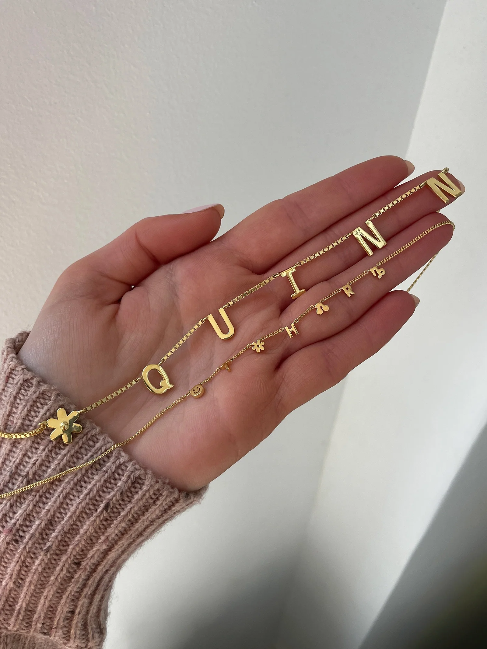 Mini Sterling Silver Custom Icon Necklace - Sterling Silver - Image 3