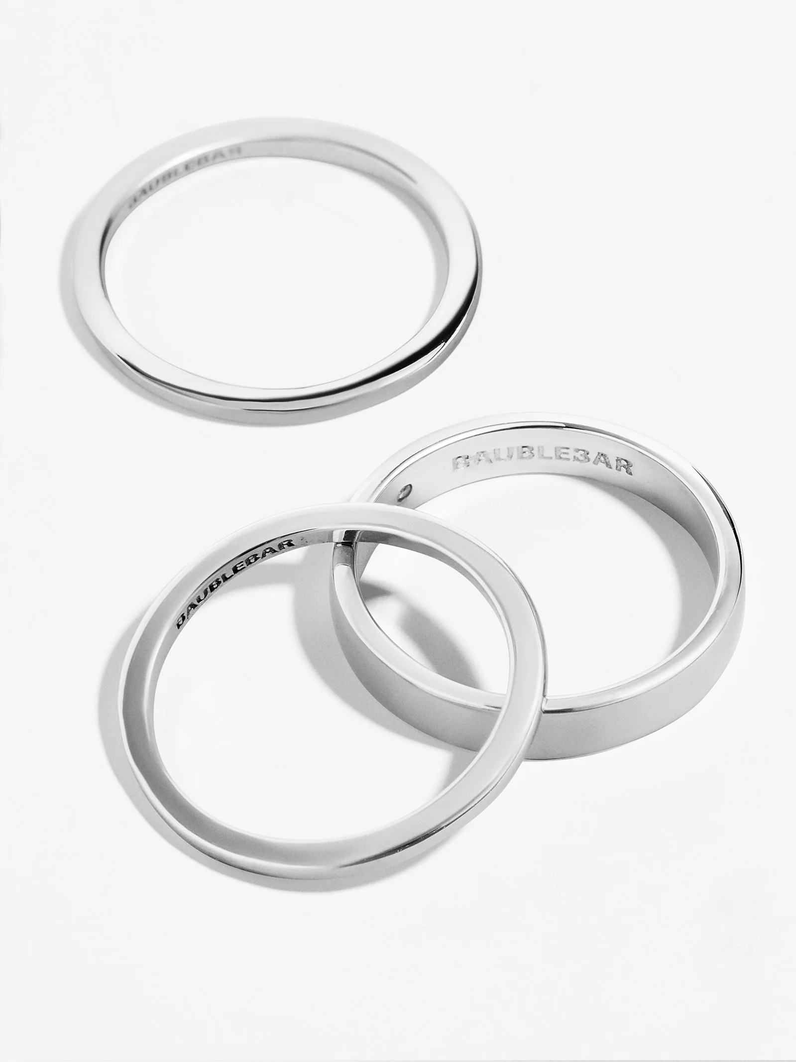 Tris 18K Gold Ring Set - Gold - Image 6